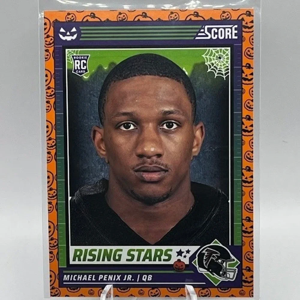 Michael Penix Jr. Trick or Treat Halloween 2024 Panini Score 39 Atlanta Falcons